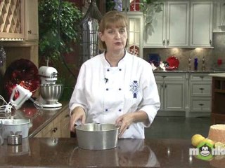 Lemon Angel Food Cake - Preparing the Oven and Pans