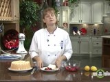 Lemon Angel Food Cake - Baking and Plating the Cake