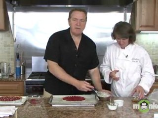 Raspberry Tart - Making the Filling