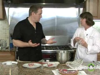 Raspberry Tart - Plating the Desert