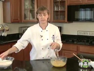 French Madeleines - Combining the Wet Ingredients