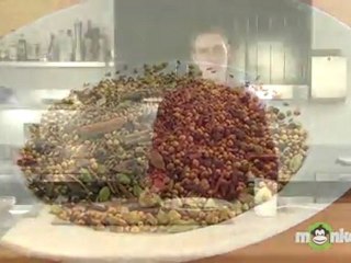 Preparing the Garam Masala