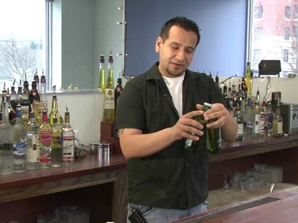 Open a Beer Bottle Using Another Bottle