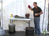 Removing Turkey from an Oil Free Fryer