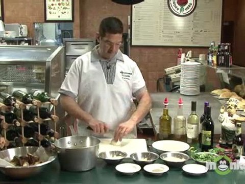 Chopping the Onions for Mushroom Risotto