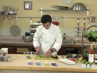 Preparing the Eggplant for Baba Ganoush