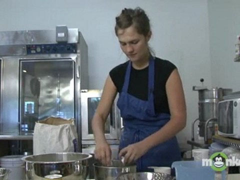 Blueberry Muffins - Measuring and Mixing Ingredients