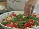 Italian Recipes - Putting the Salad Together for Panzanella