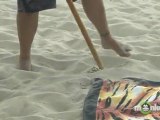 Beach Safety - How to Properly Install a Beach Umbrella