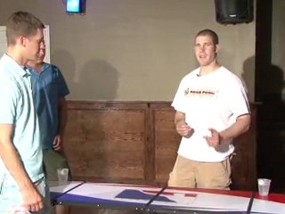 Starting the Beer Pong Game