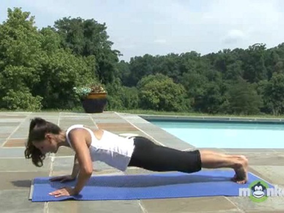 Advanced Pilates - Push Up into a Side Plank