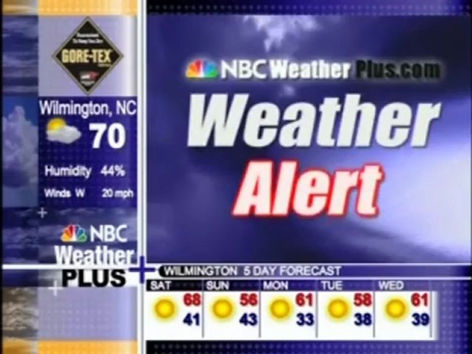 NBC Weather Plus - Weather Alert (Jingle) - Version 1 - (2006)
