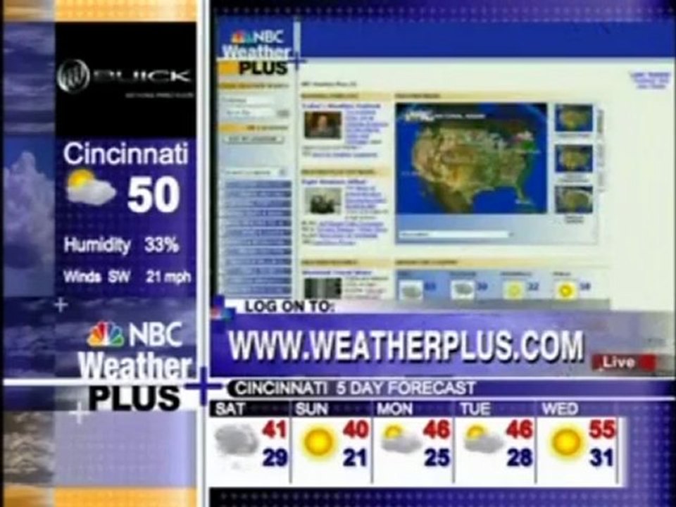NBC Weather Plus (Ending Segment) - (2007)