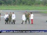 Colombia's FARC rebels free 10 hostages