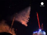 Mosca: in fiamme il futuro grattacielo più alto d'Europa