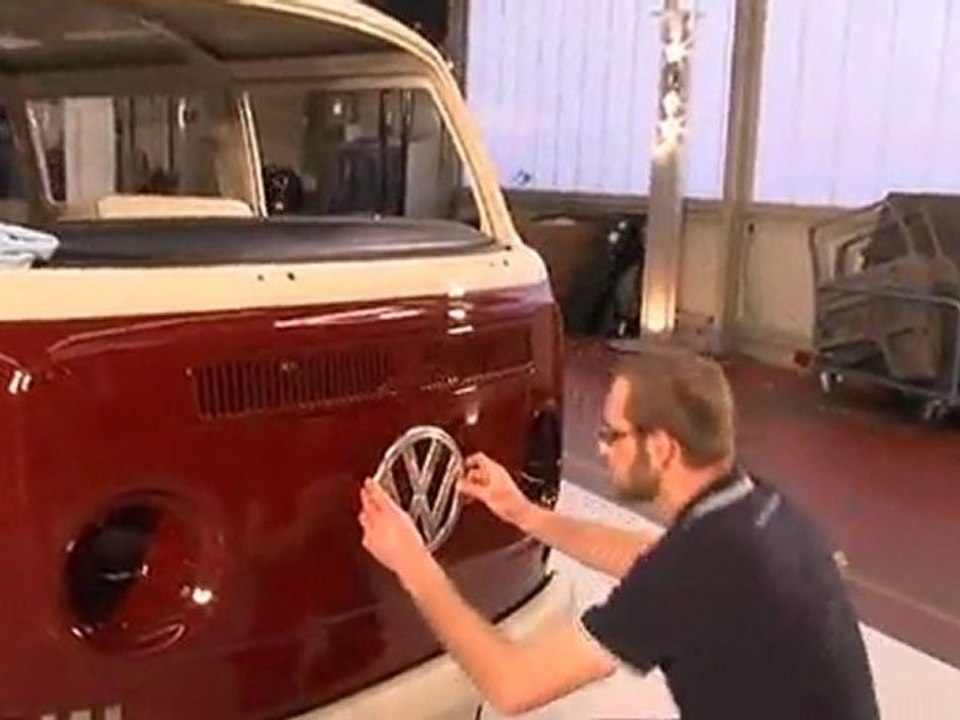 Bulli-Restaurierung an der Wiege des Kultobjekts