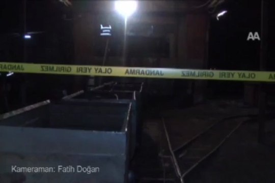 Kömür madeninde göçük