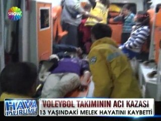 Voleybol takımının acı kazası - 02 nisan 2012