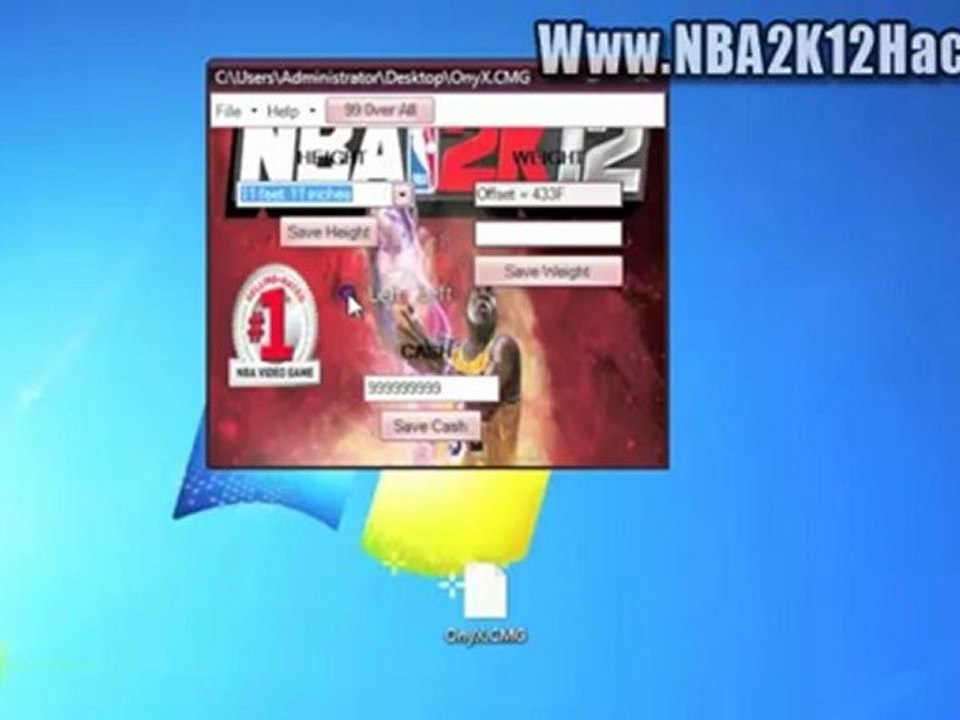 How to Hack NBA 2K12 My Player Skill Points - Tutorial