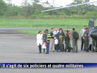 Download Video: Colombie: les plus anciens otages des Farc retrouvent la liberté