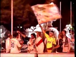 La celebración en Cibeles