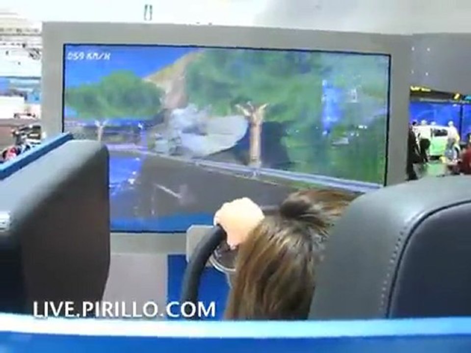 Ponzi Drives a Virtual Car