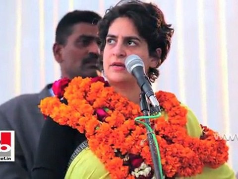 Priyanka Gandhi Vadra in Unchahar, Raebareli seeks support for Congress