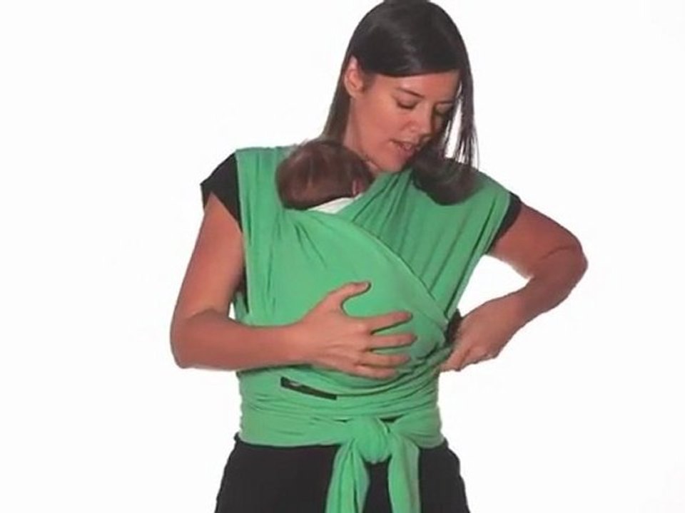 Utiliser l'écharpe de portage boba wrap