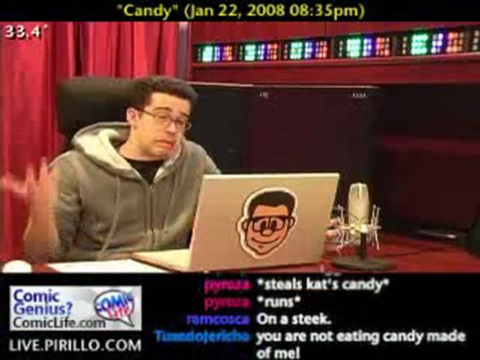 Eating Penguin Candy