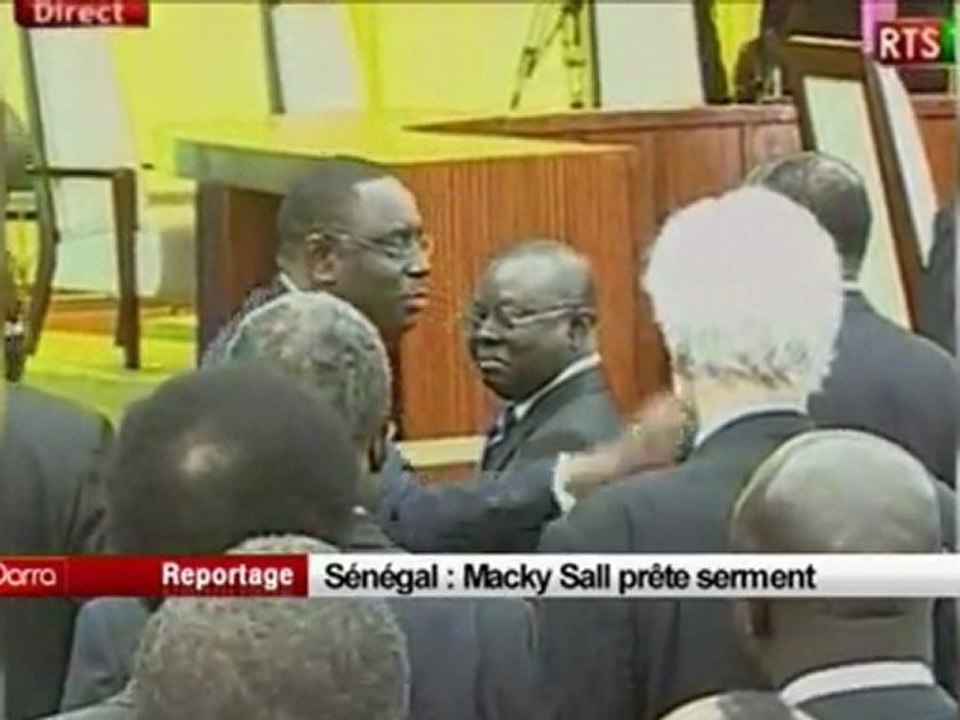 Sénégal, Macky Sall prête serment
