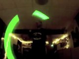 Guy With Amazing Glowstick Skills
