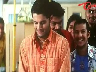 Telugu Comedy - Nitin Sprays Laughing Gas On Genelia