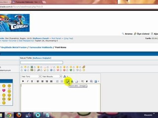 Konu açma ve yorum editörü