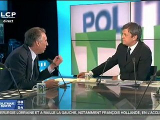 François Bayrou, invité de Politique Matin sur LCP - 030412