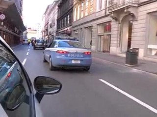 ricercato in fuga strage sfiorata