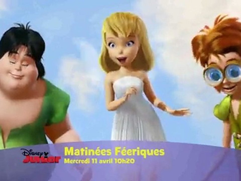 Disney Junior - Trilogie de la Fée Clochette - Mercredi 11 avril à 10H20