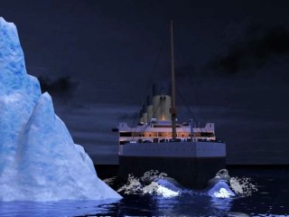 Le naufrage du Titanic reconstitué en animation