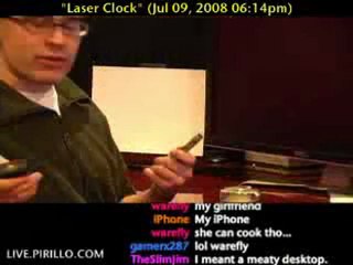 What Time is it When Your Pen Lasers Time