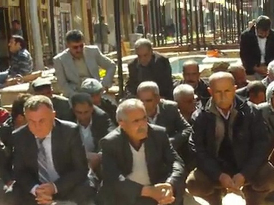 Kurtalan BDP’den Basın Açıklaması ve Oturma Eylemi
