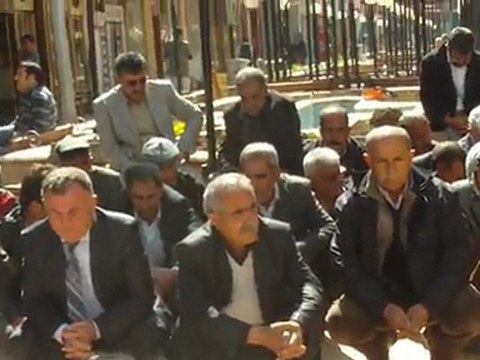 Kurtalan BDP’den Basın Açıklaması ve Oturma Eylemi