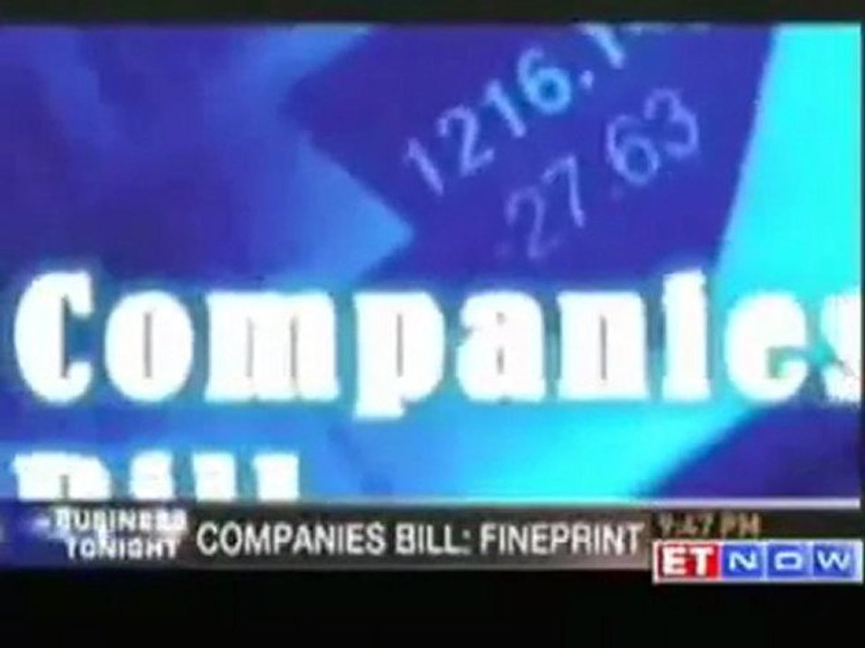 Companies Bill to make much awaited difference