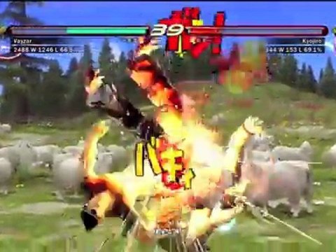 Tekken 6 Ranked Match Jin vs Armor King