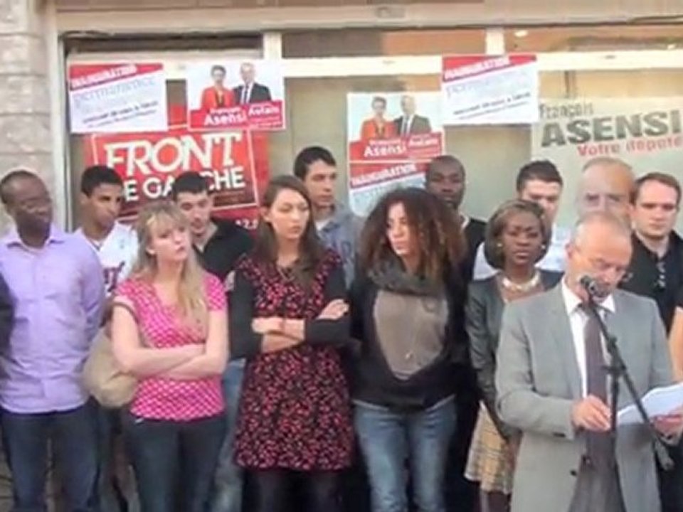 Journal du Front - 29 mars 2012 : Inauguration de "l'Atelier" - 300 personnes !