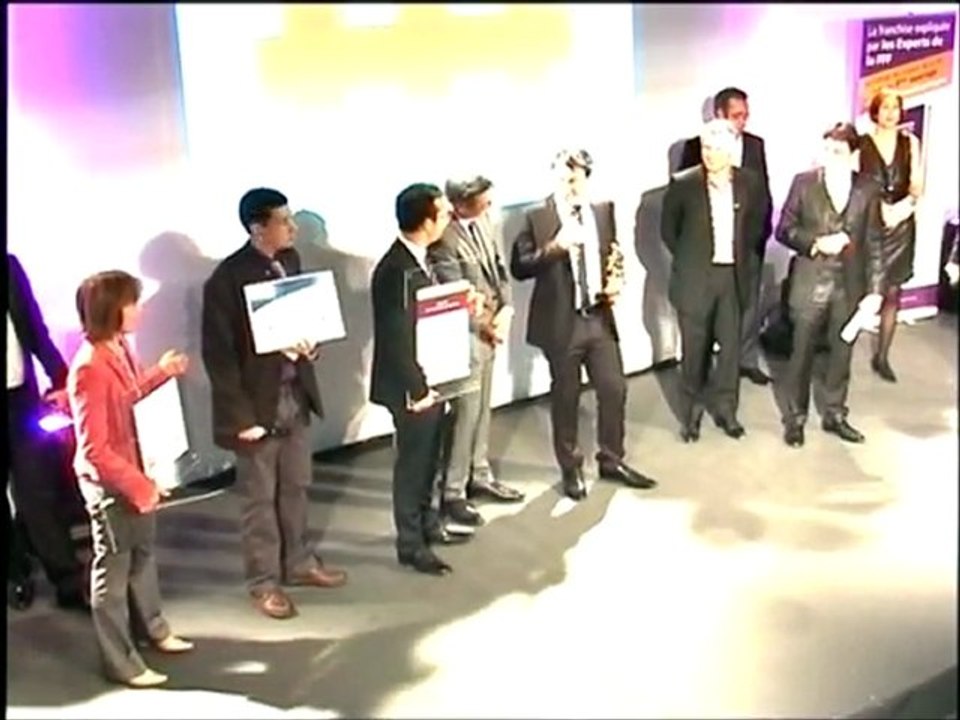 Remise des Espoirs de la Franchise et du Commerce Organisé 2012 - Franchise Expo Paris