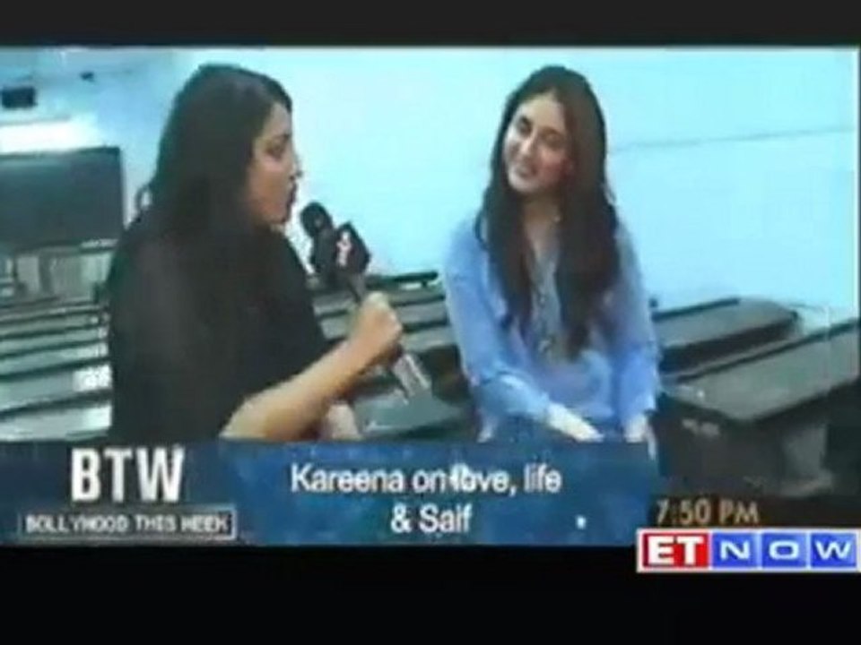 Kareena Kapoor talks about love, life and Saif