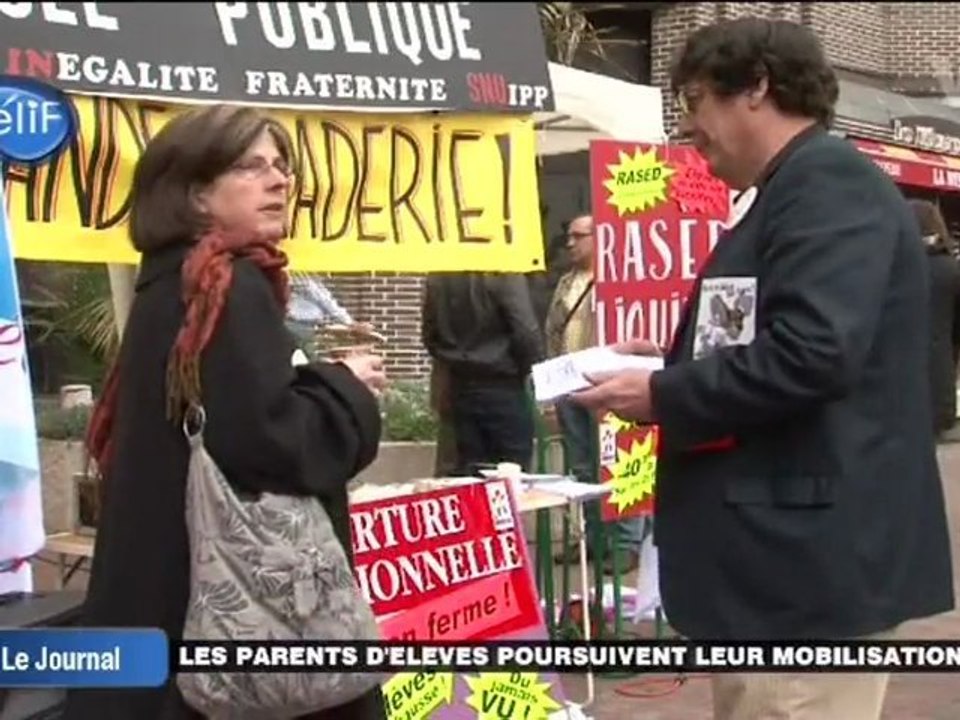 Les parents d’élèves poursuivent leur mobilisation (Cergy)