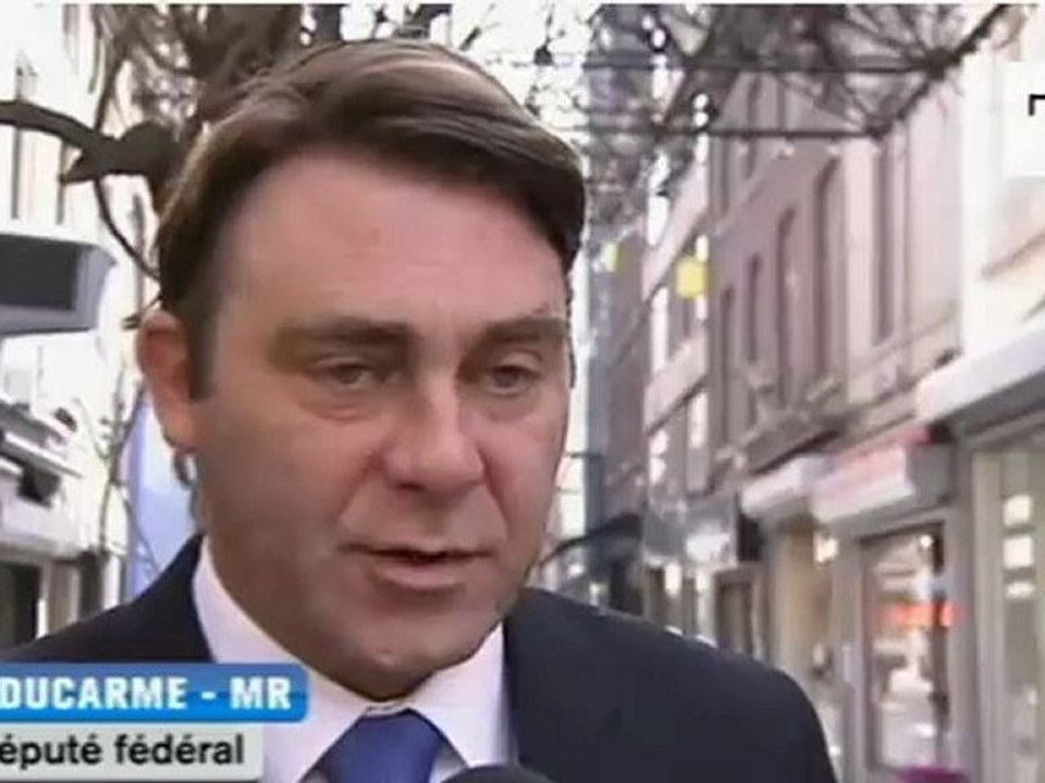 RTBF : DENIS DUCARME AU SUJET  "DES POLITIQUES BELGES ET DE LA CAMPAGNE FRANÇAISE"