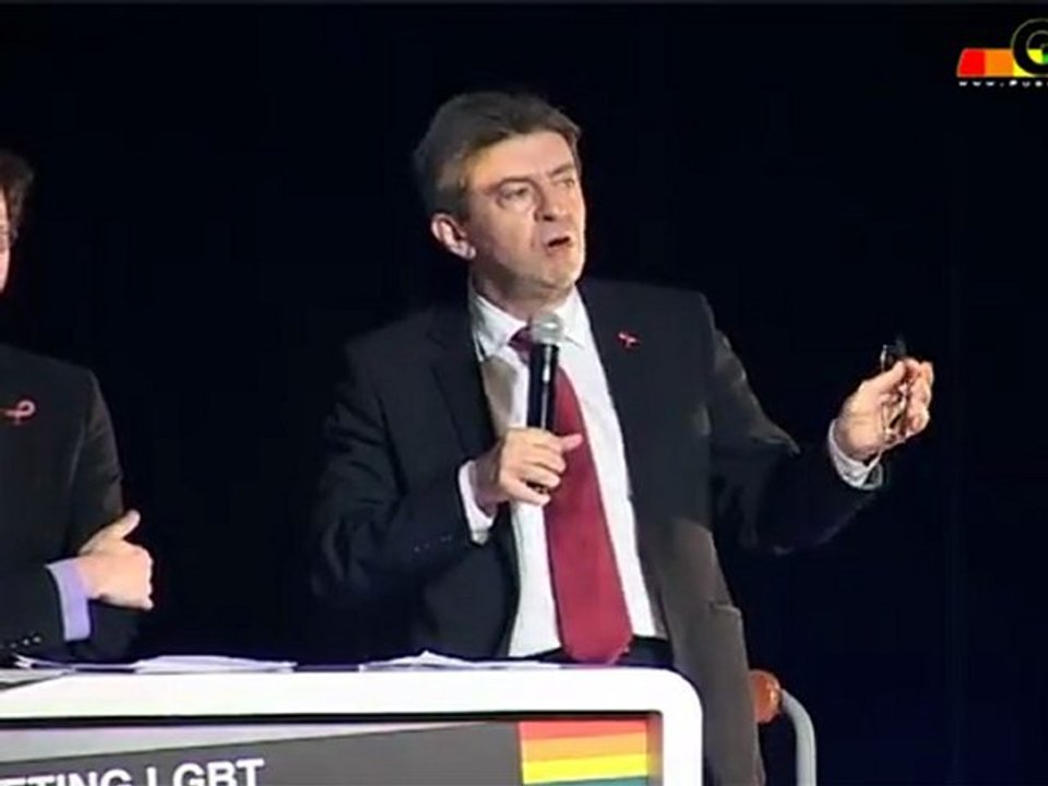 Meeting pour l'égalité : Jean-Luc Mélenchon, Front de Gauche - 31 mars 2012 aux Folies Bergères