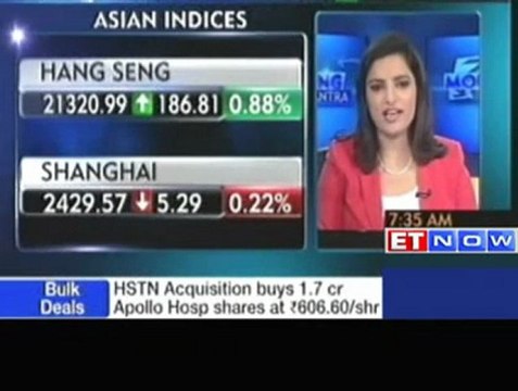 Asian markets gain, Hang Seng trades in green