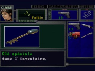 Resident Evil 2 - [BONUS] - Claire A : "Clé Spéciale"